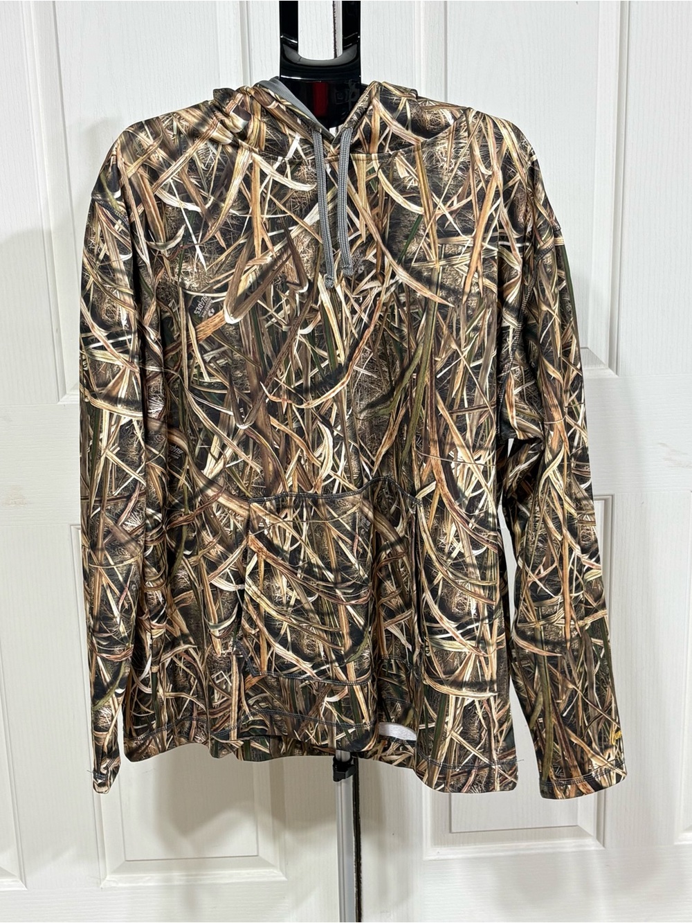 Gamehide Performance Fleece Mossy Oak Shadow Grass Blade Camo Hunting Hoodie 3XL